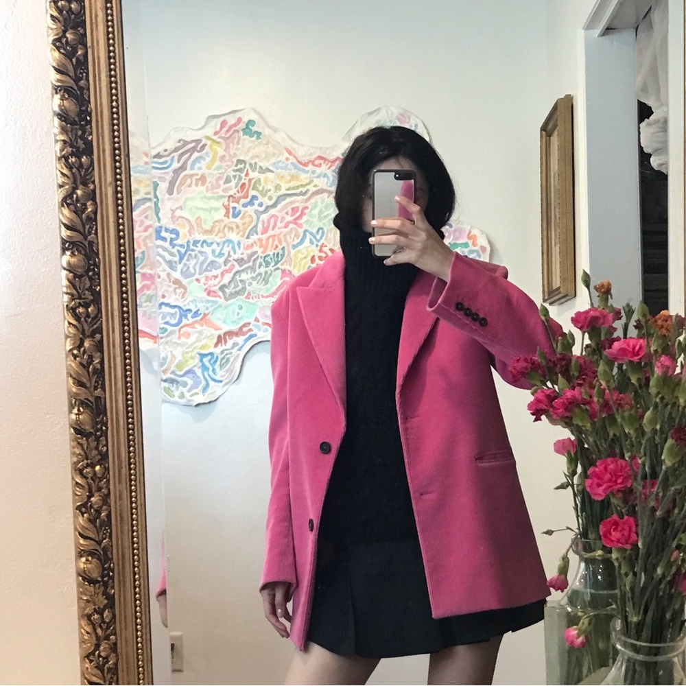 Pink Soft Paul and Joe Blazer Oversized SALE